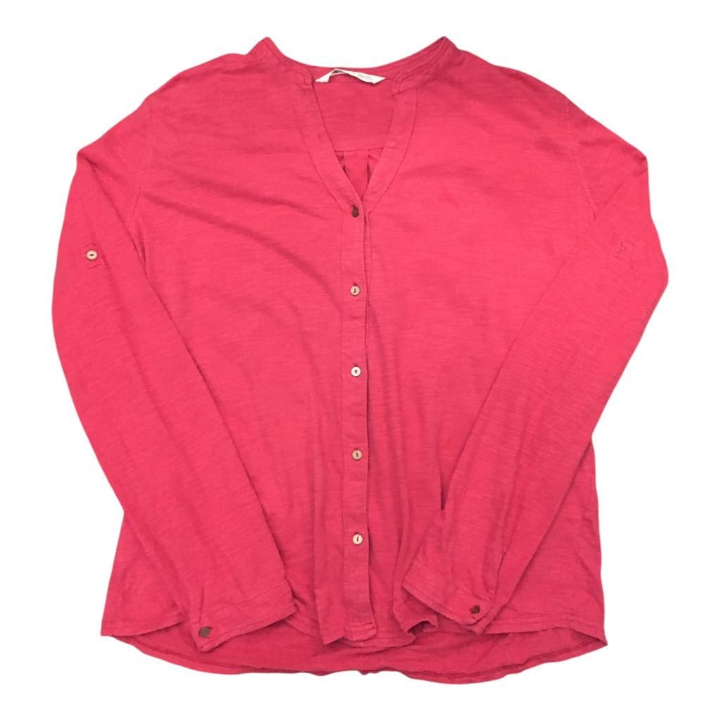 Woolrich Woolen Mills Woolrich Pink Cardigan Sweater Open Front Button Up Large Size L / US 10 / IT 46 - 4 Thumbnail