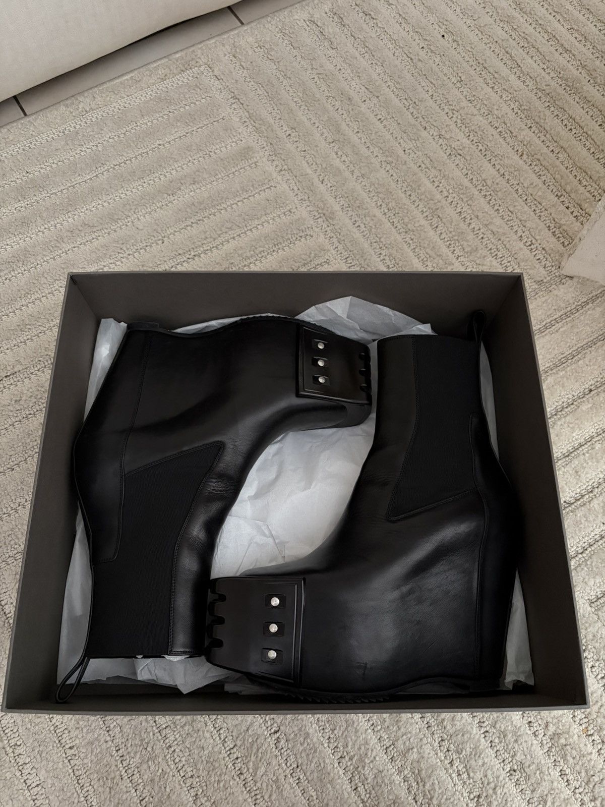 Rick Owens Rick Owens Wedge Kiss Heels Size US 8 / EU 41 - 4 Thumbnail
