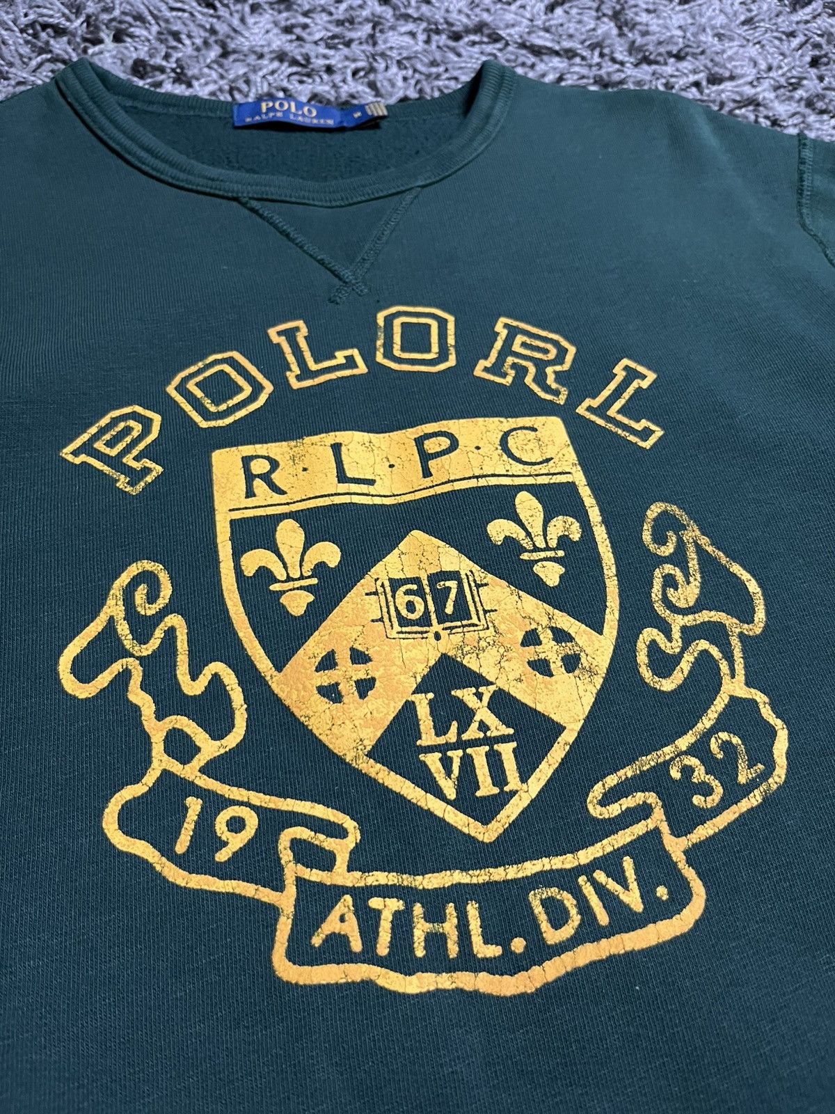Ralph Lauren Polo Ralph Lauren RLPC 1967 Athl. Div. College Sweatshirt Size US M / EU 48-50 / 2 - 3 Thumbnail
