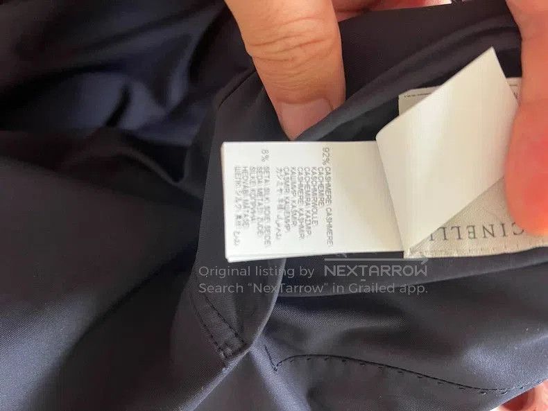 Brunello Cucinelli Brunello Cucinelli Reversible Down Jacket. Size US M / EU 48-50 / 2 - 8 Thumbnail