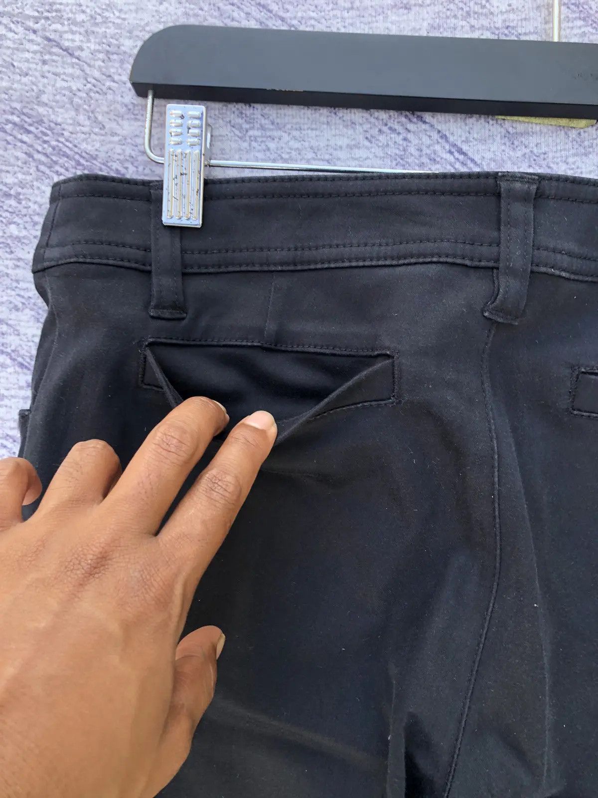 Japanese Brand × Vintage Very Rare Michel Klein Cargo Bush Pocket Spring Leg Opening Size US 31 - 12 Thumbnail