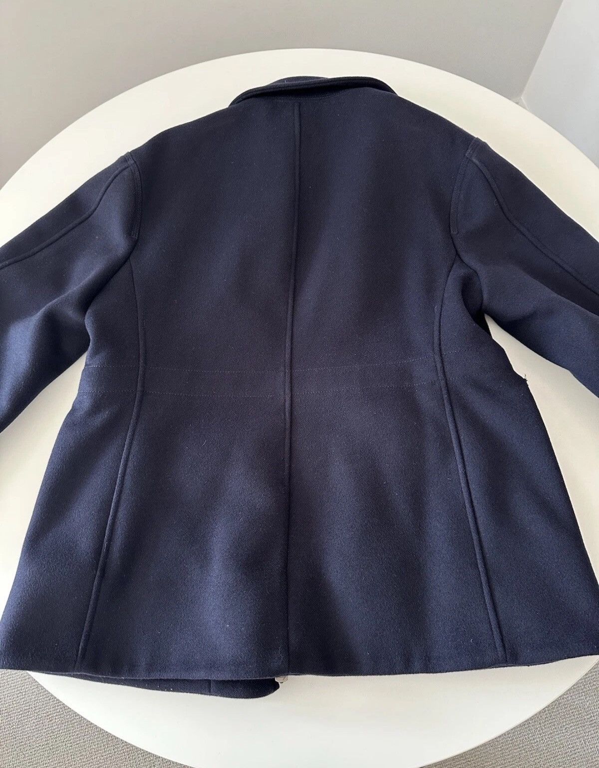 Acne Studios Acne Studios Navy Wool Big Pocket Jacket Size Medium Size US M / EU 48-50 / 2 - 4 Thumbnail