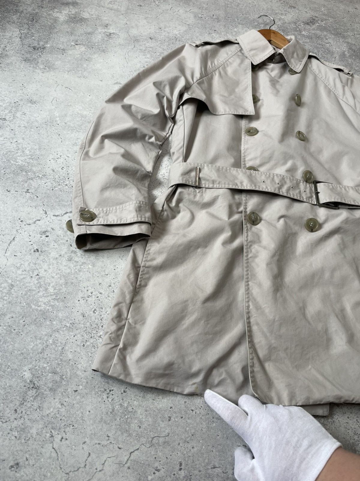 Dior Dior Homme Double Breasted Beige Trench Coat Men’s Size 48 Size US M / EU 48-50 / 2 - 9 Thumbnail
