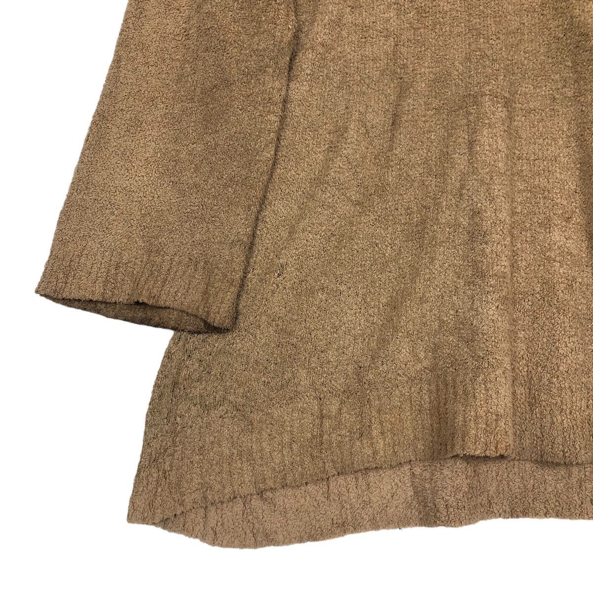 Issey Miyake Vintage Issey Miyake V-Neck Fleece Knitted Sweater Size M / US 6-8 / IT 42-44 - 4 Thumbnail