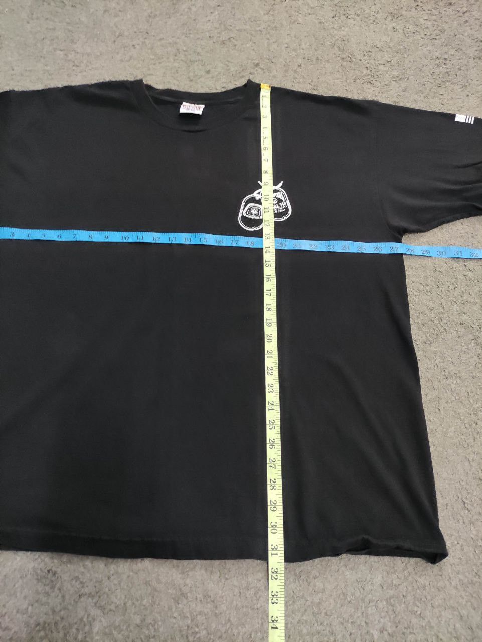 Japanese Brand Vintage Carpenters Local 714 Big Logo Tee Tshirt Over Size Size US XXL / EU 58 / 5 - 9 Thumbnail