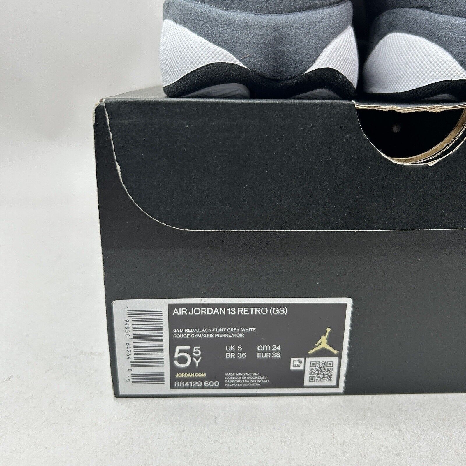 Nike Nike Air Jordan 13 Retro GS “Red Flint” 2023 Size US 7 / IT 37 - 5 Thumbnail