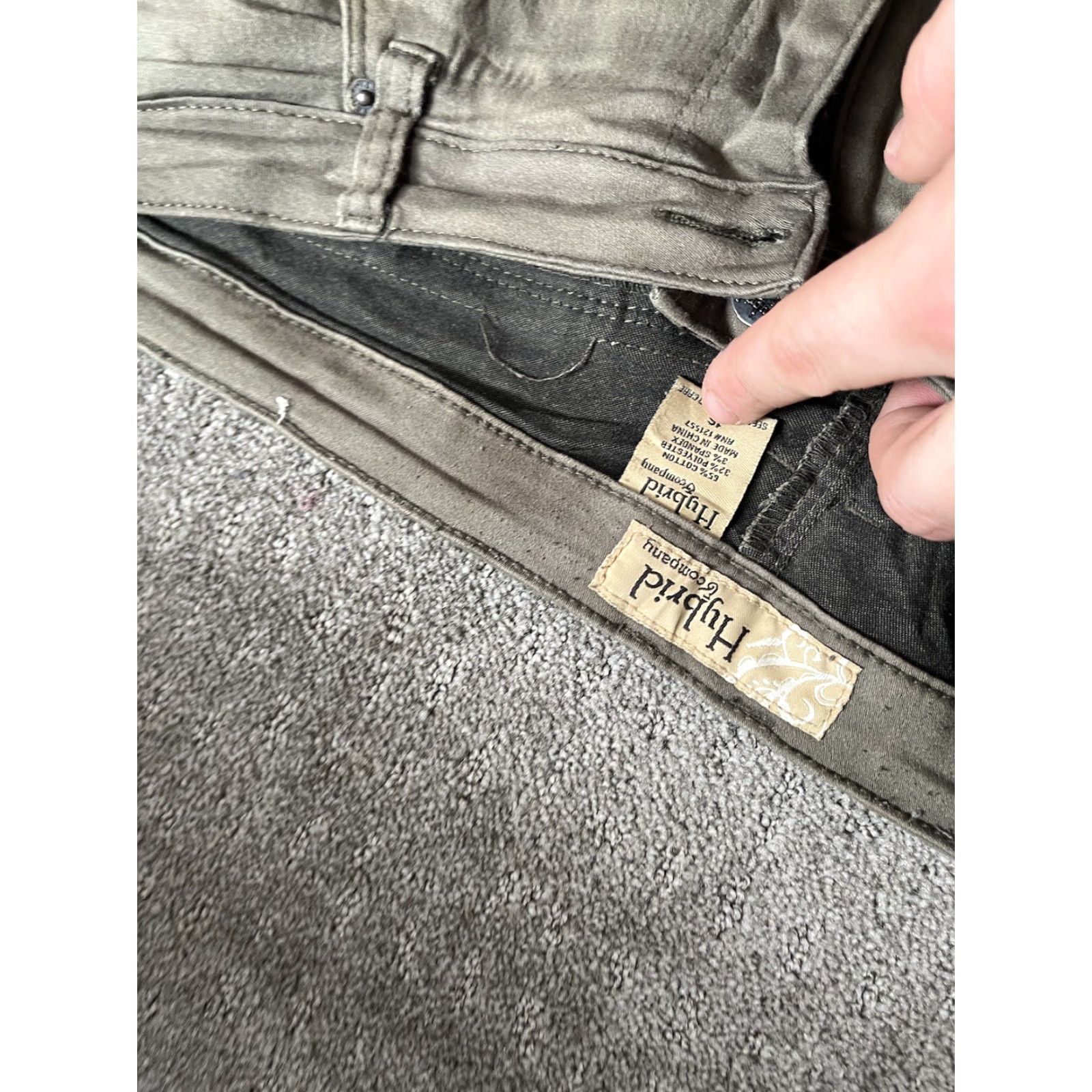 Denime **Hybrid Women's Brown Mid-Rise Skinny Denim Jeans 16** User: **Hybrid Women's Brown Mid-Rise Skinny Denim Jeans Size 16** Size 38" / US 16 / IT 52 - 5 Thumbnail