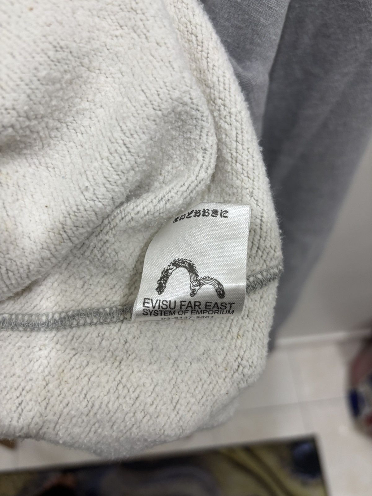 Evisu Evisu Big logo Sweatshirt Size US L / EU 52-54 / 3 - 7 Thumbnail