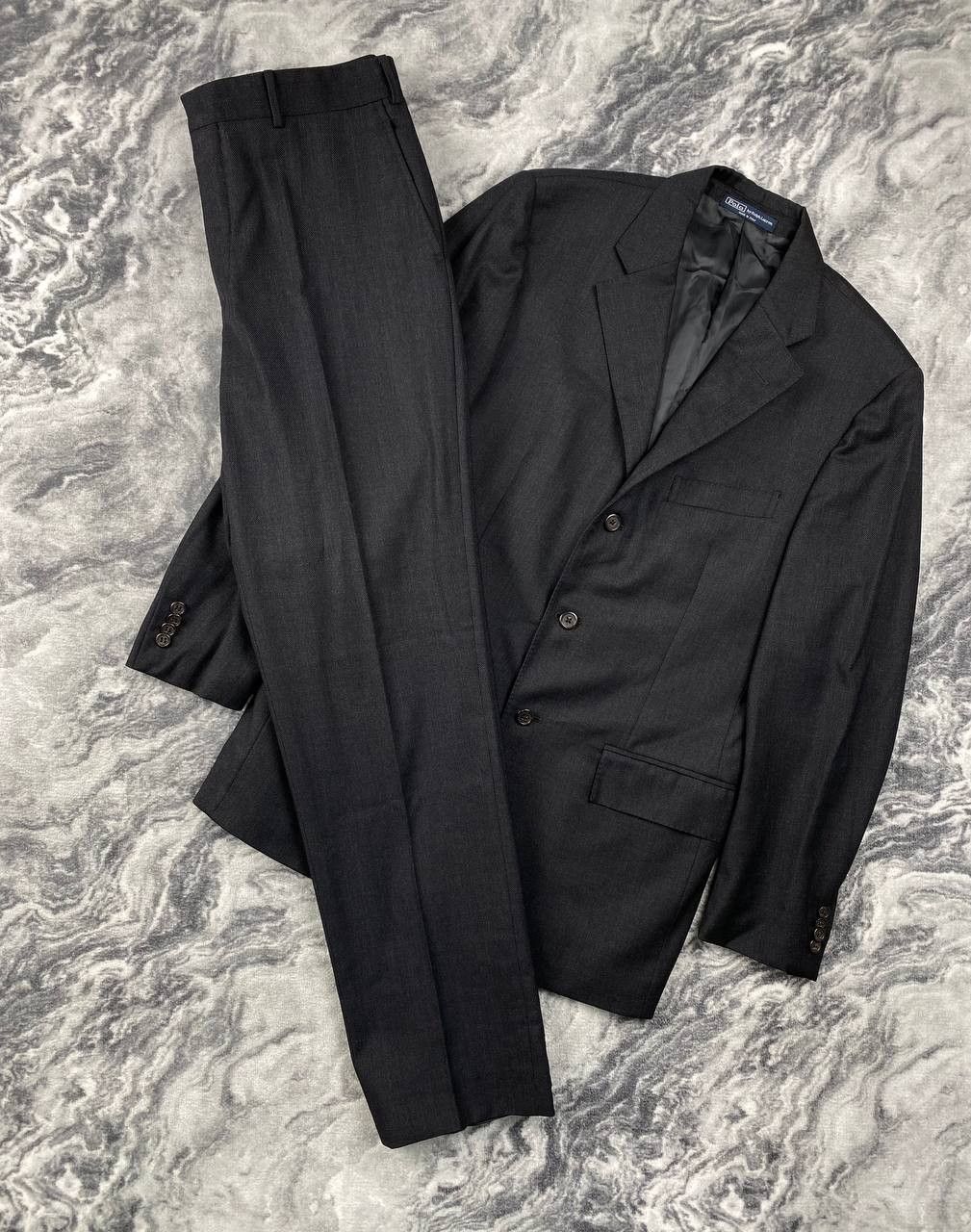 Polo Ralph Lauren Polo Ralph Lauren Wool Suit Blazer And Pants Size 48R - 1 Thumbnail