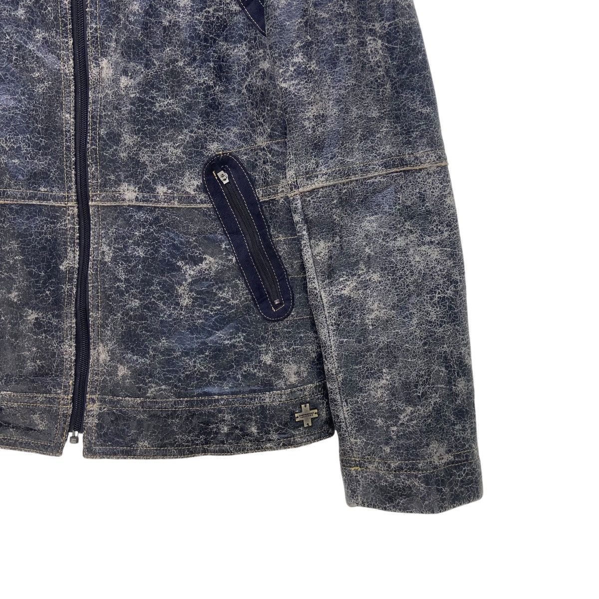 Designer × Jean Charles De Castelbajac Casterlbajac Synthetic Leather Jacket Size S / US 4 / IT 40 - 6 Thumbnail