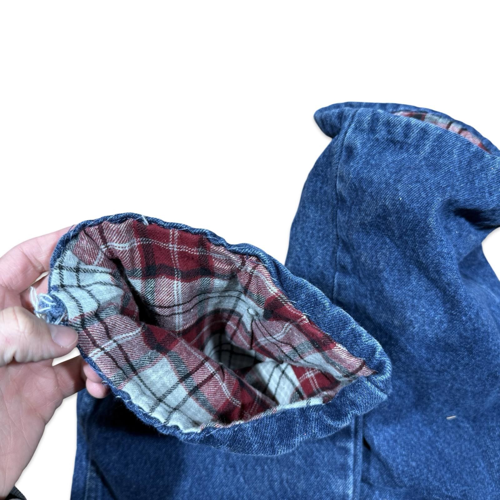 Cabelas Cabela's Flannel Lined Blue Jeans Size US 38 / EU 54 - 5 Thumbnail
