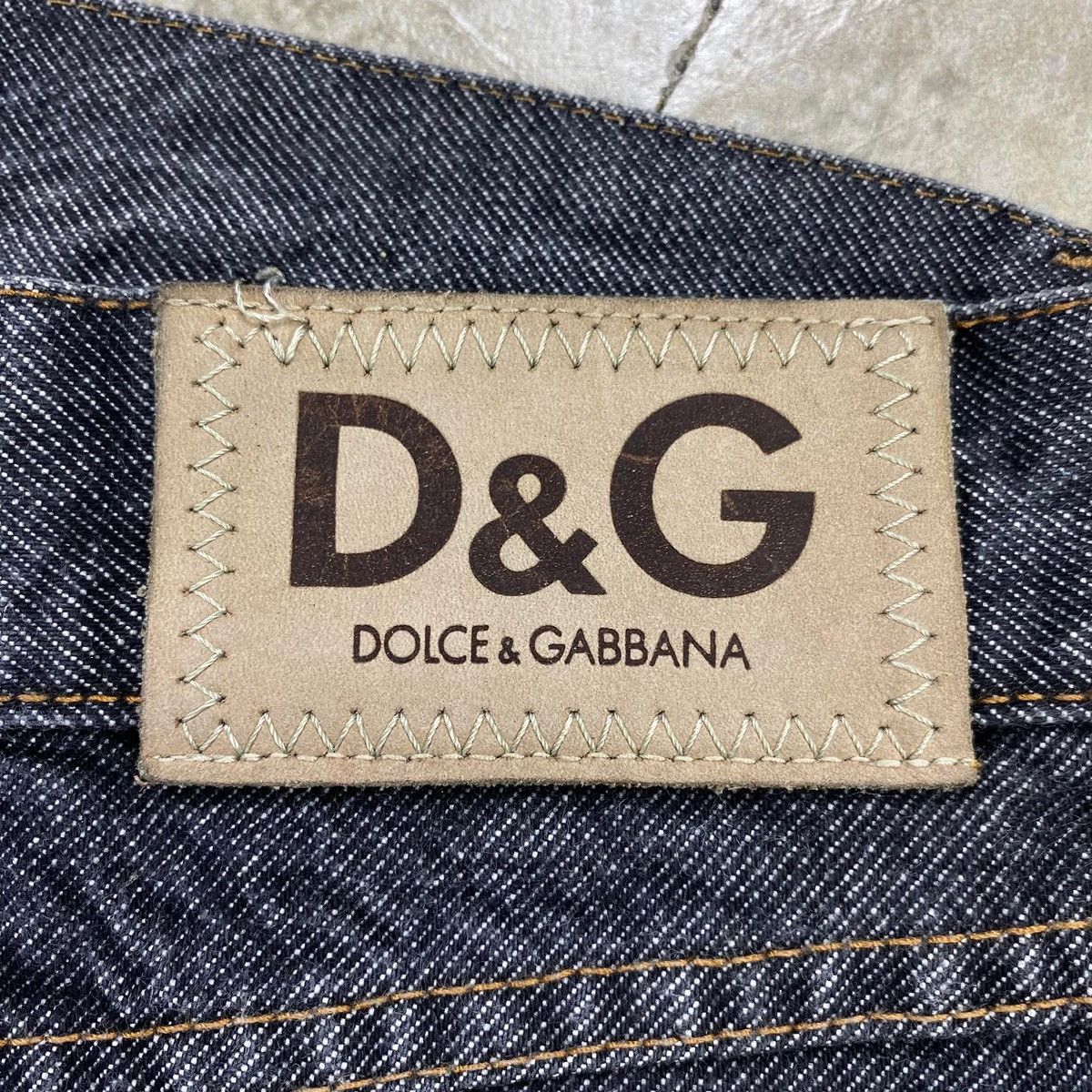 Dolce & Gabbana Back - Front’ Reversed Carpenter Denim Pants Size US 29 - 4 Thumbnail