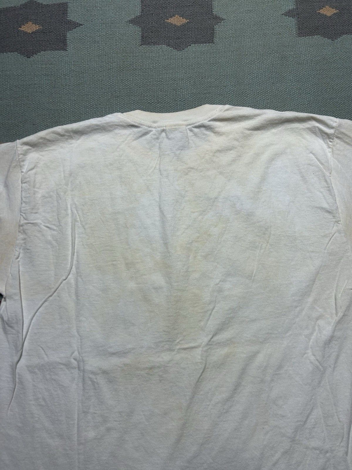Vintage Vtg t shirt Louisiana porch puppies crocodile distress XL Size US XL / EU 56 / 4 - 8 Thumbnail