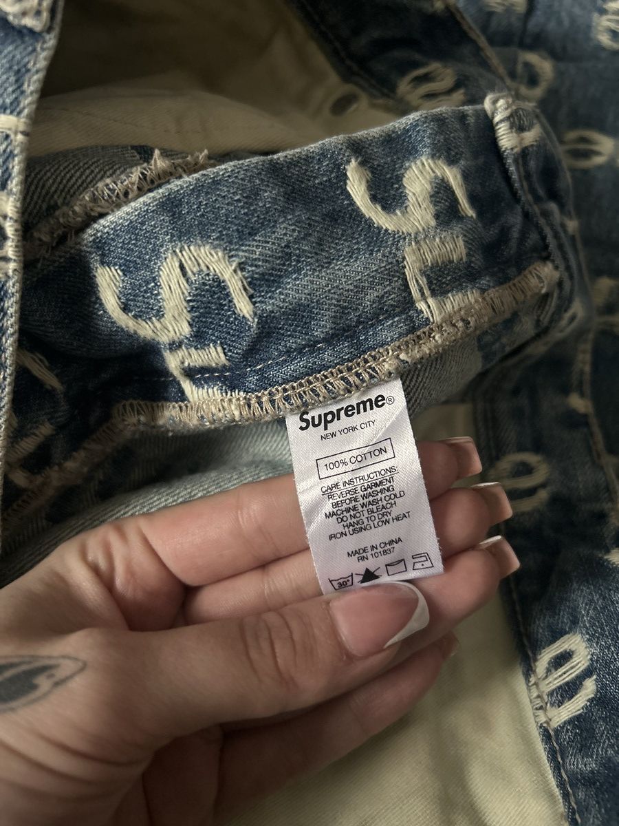 Supreme SUPREME ALL OVER PRINT JEANS Size US 30 / EU 46 - 3 Thumbnail
