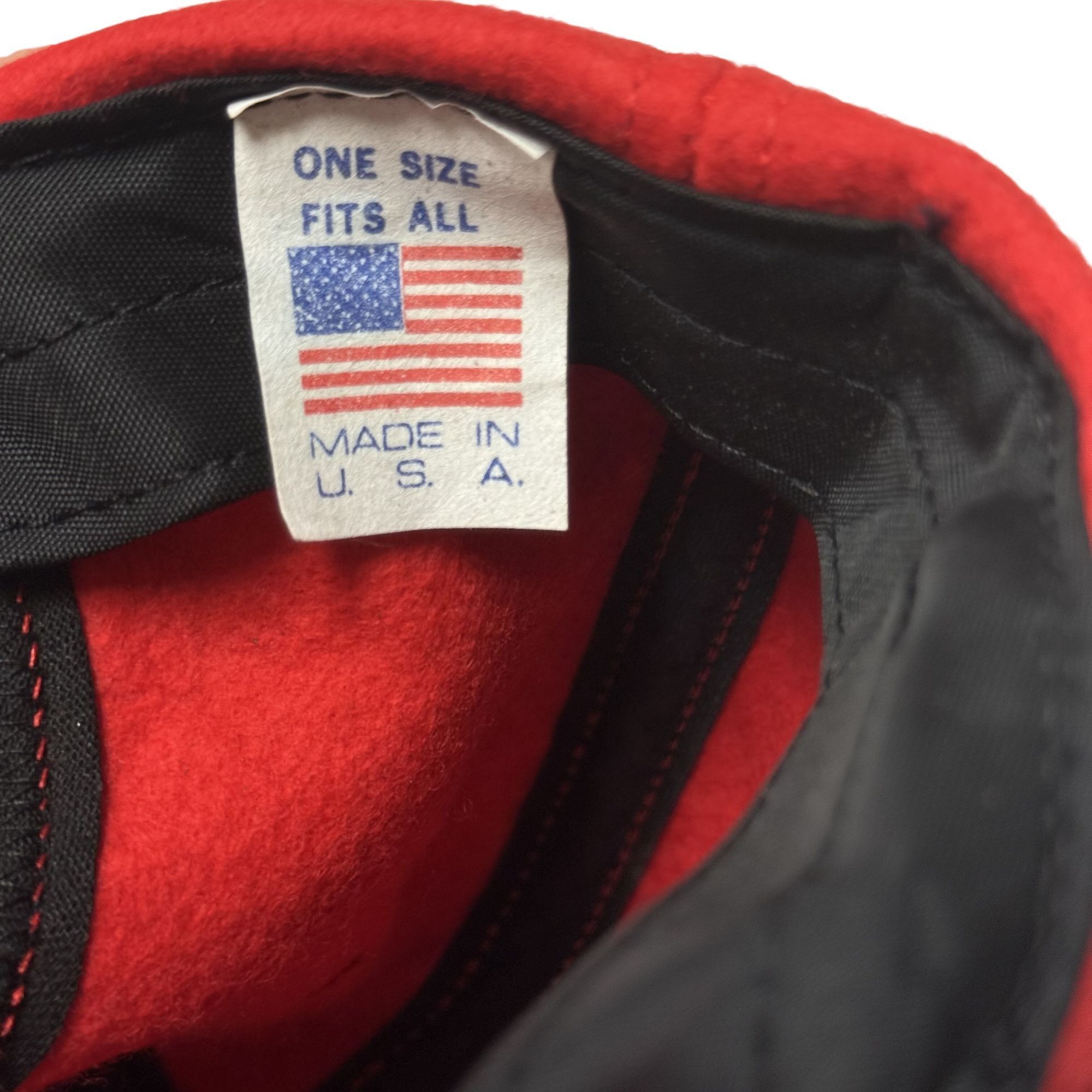 Other NOS Vtg DEXTER USA Red TRUCKER Hat Felted Wool Snapback Size ONE SIZE - 6 Thumbnail