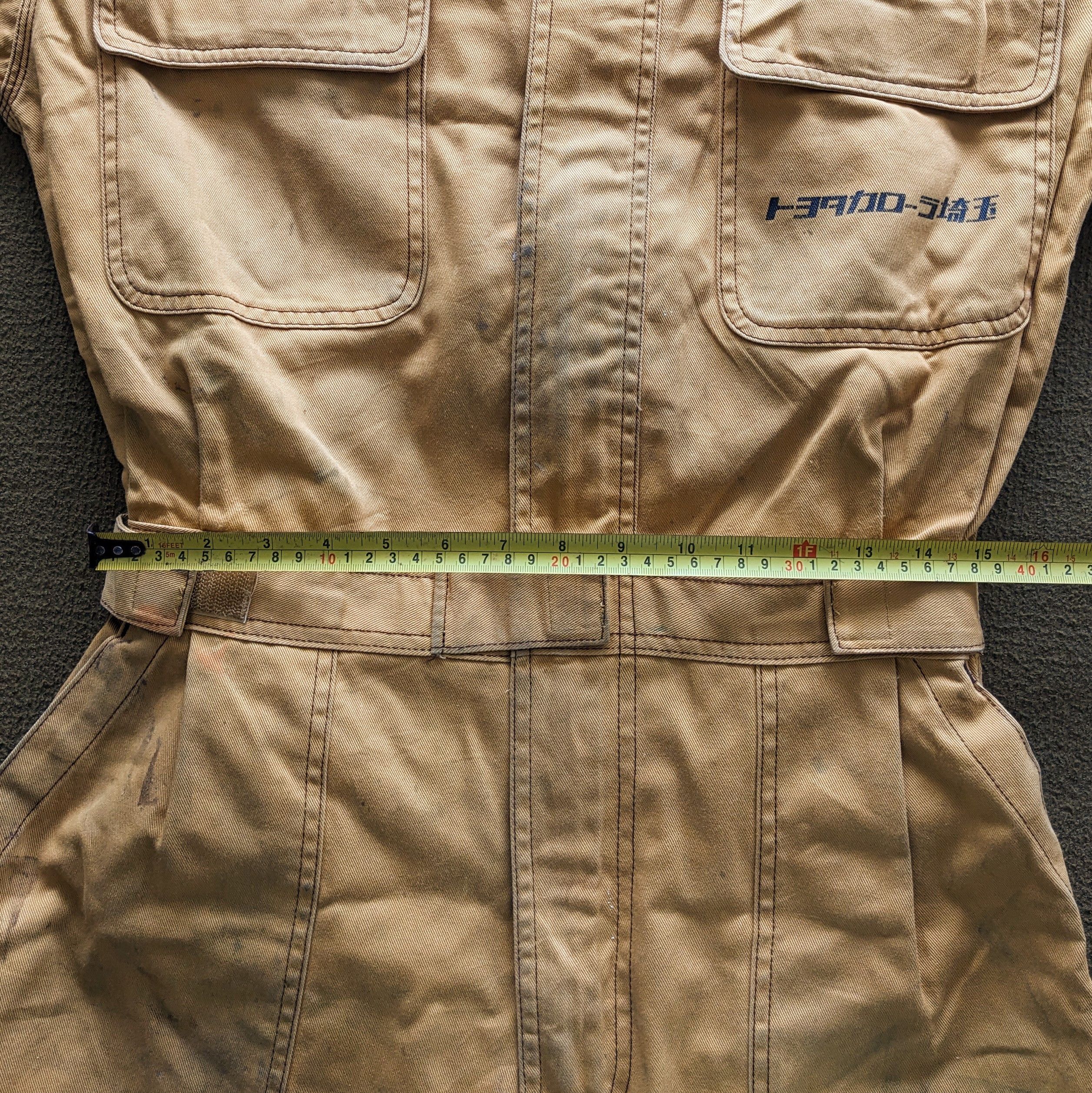 Vintage TOYOTA TECNO Racing Team Coverall Workwear Jacket