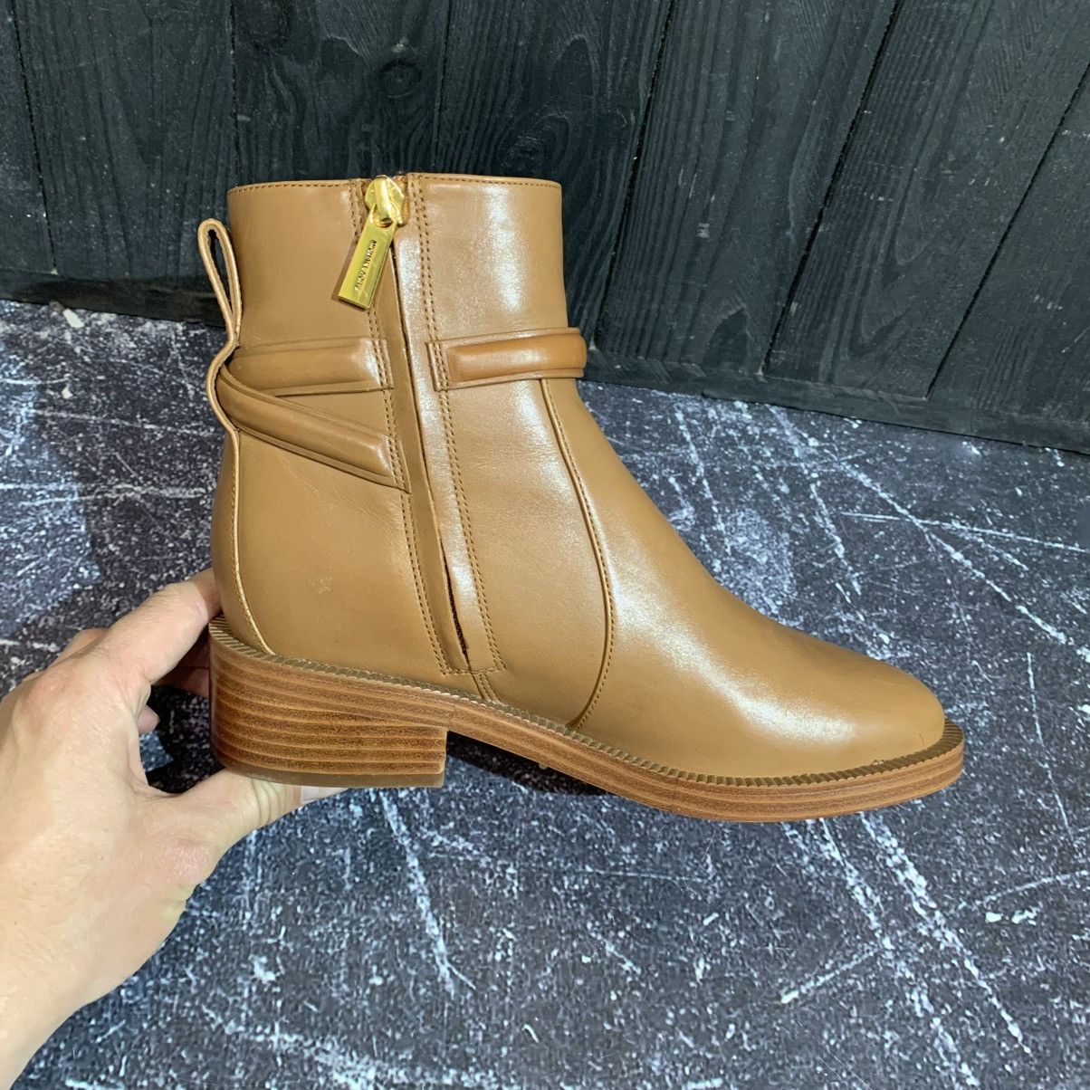 Michael Kors Michael KORS Hamilton Leather Ankle Leather Boots Size 5M 36 Size US 5 / IT 35 - 11 Thumbnail