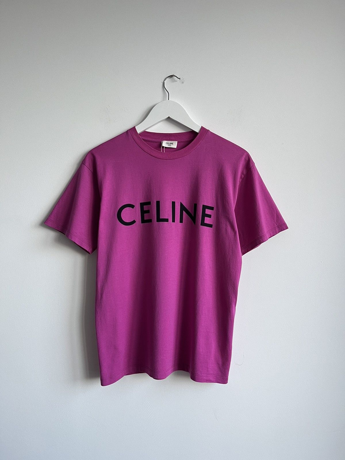 Celine Paris by Hedi Slimane Pink Tee