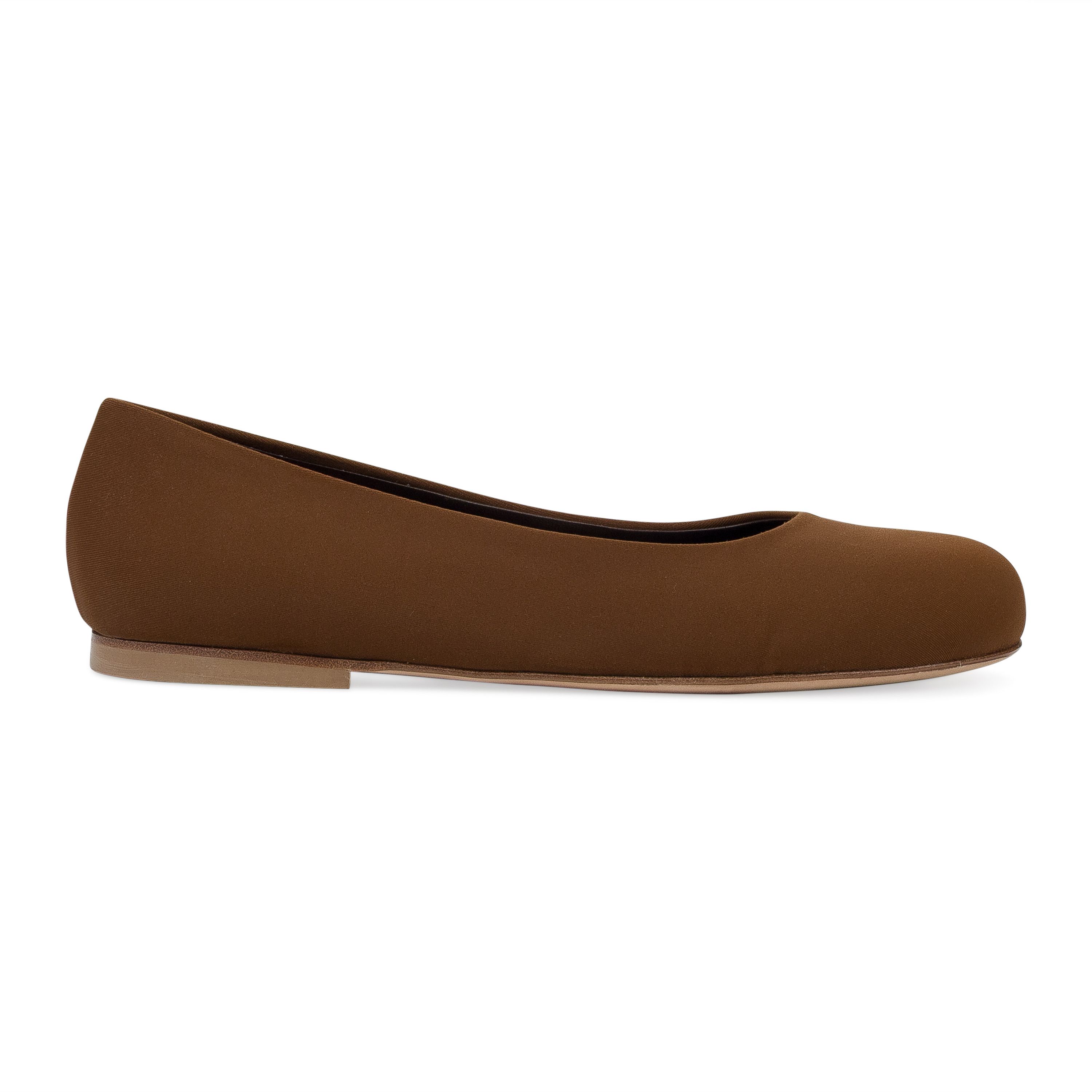 Marni Brown Ballet Flat Shoes Size 11/41