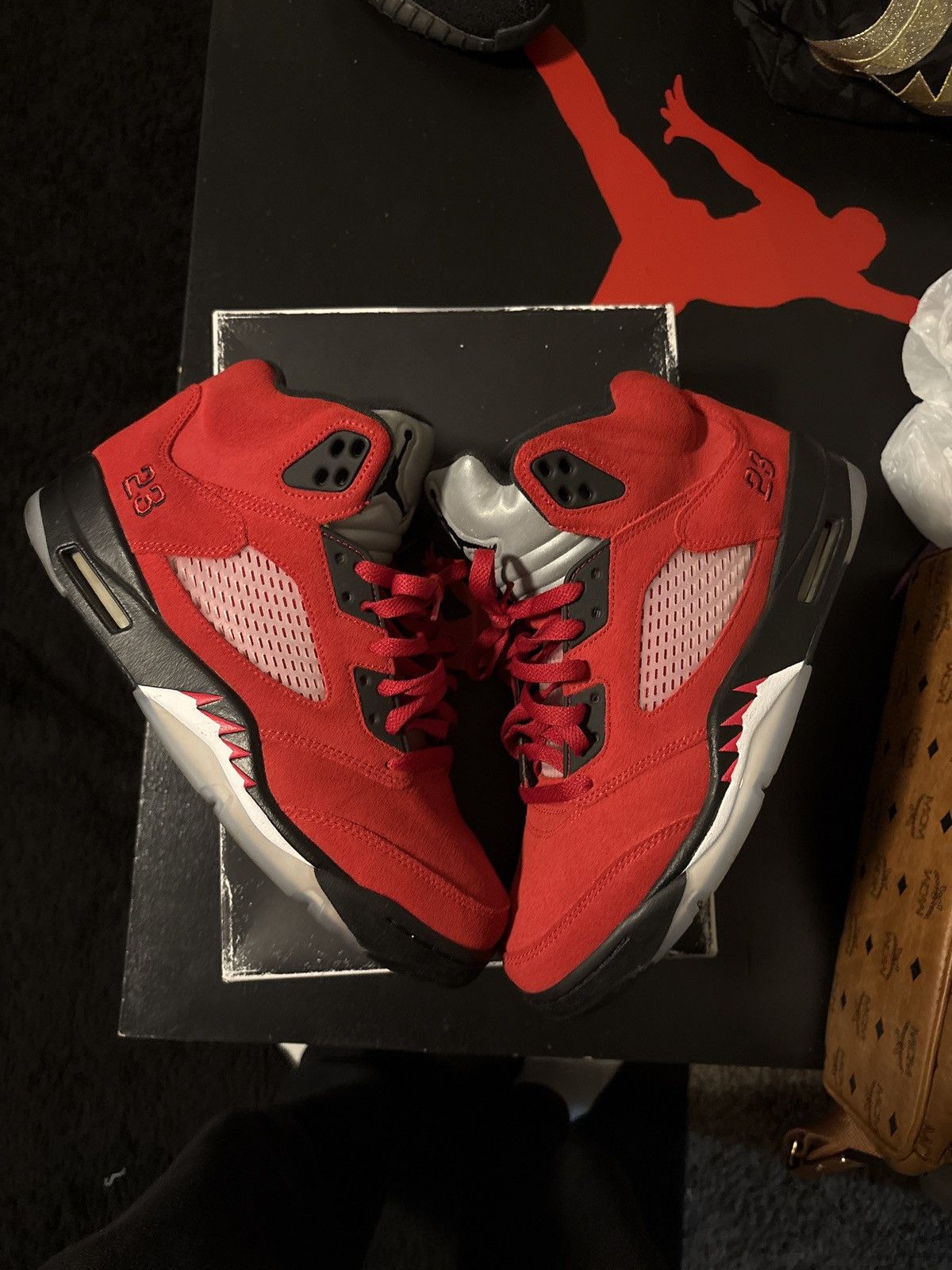 Jordan Brand Air Jordan 5 Ragging Bull Size US 10 / EU 43 - 5 Thumbnail