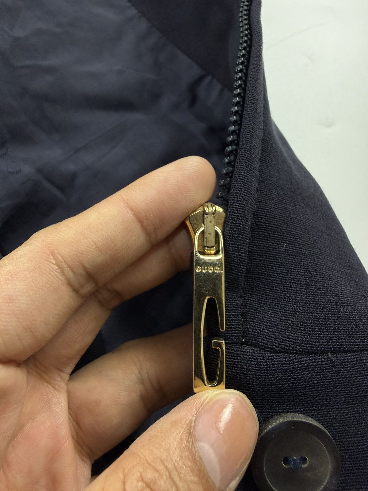 Gucci Gucci x Tom Ford S/S’96 Zip Up Wool Jacket Size XS / US 0-2 / IT 36-38 - 9 Thumbnail
