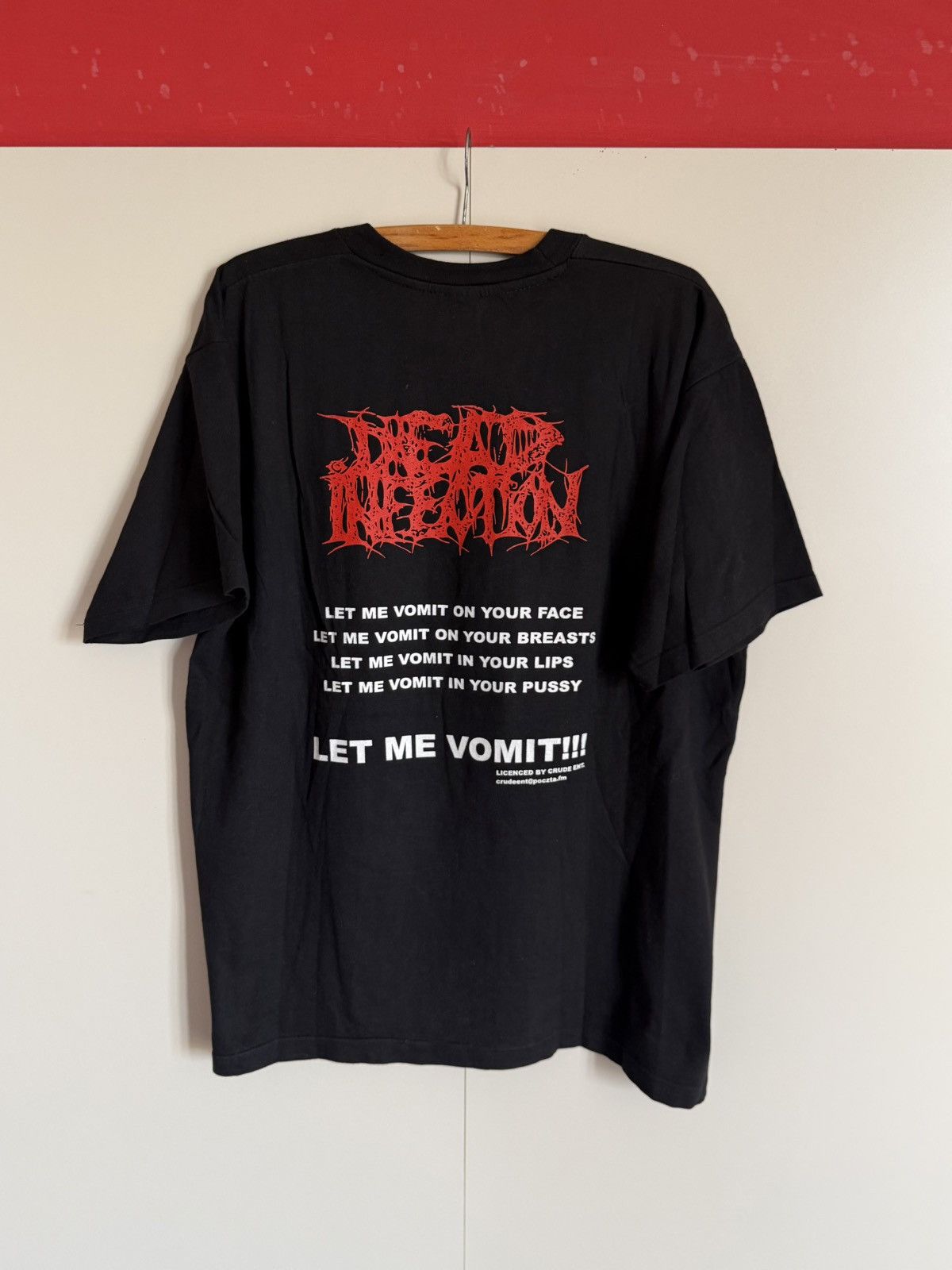 Band Tees Vintage Dead Infection - "Surgical Disembowelment" -mid 90s Size US XL / EU 56 / 4 - 4 Thumbnail