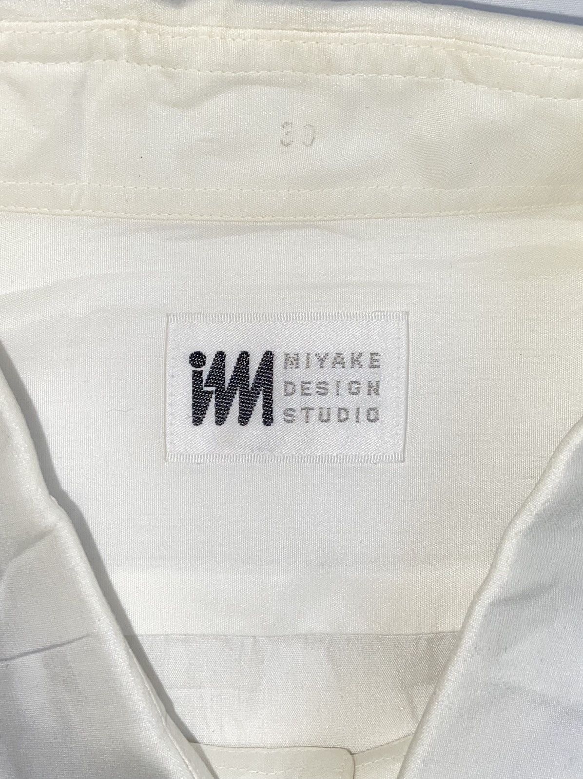 Issey Miyake IM Miyake Design Studio White Shirt Size US S / EU 44-46 / 1 - 6 Thumbnail