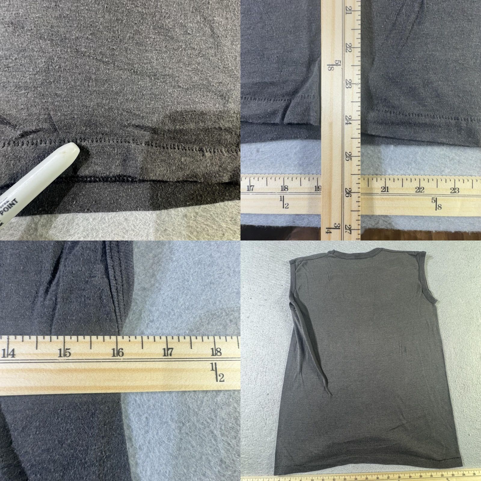 Vintage VINTAGE Heublein Steel T-Shirt Men’s Medium 80s Authentic Gray Graphic Print Sleeveless Liquor Promo Size US L / EU 52-54 / 3 - 8 Thumbnail