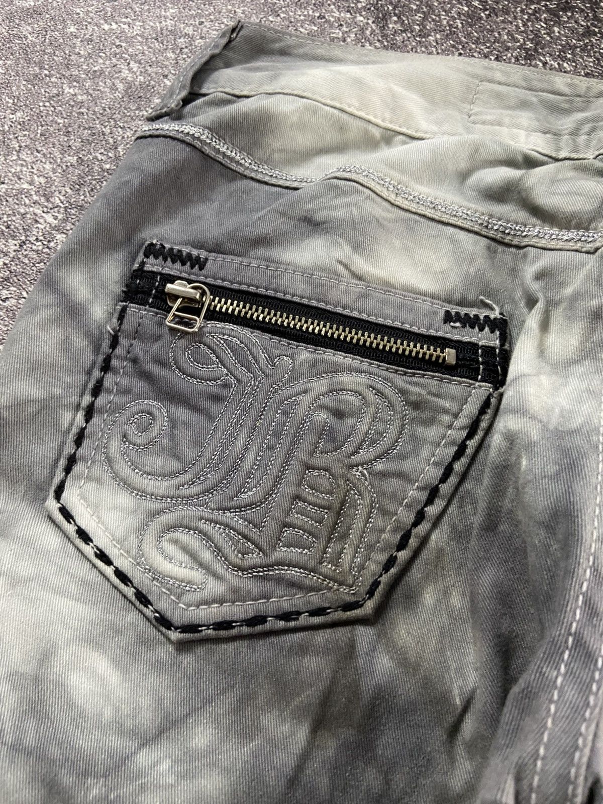 If Six Was Nine × Japanese Brand × Le Grande Bleu (L.G.B.) Juke box flared pants Size US 30 / EU 46 - 14 Thumbnail