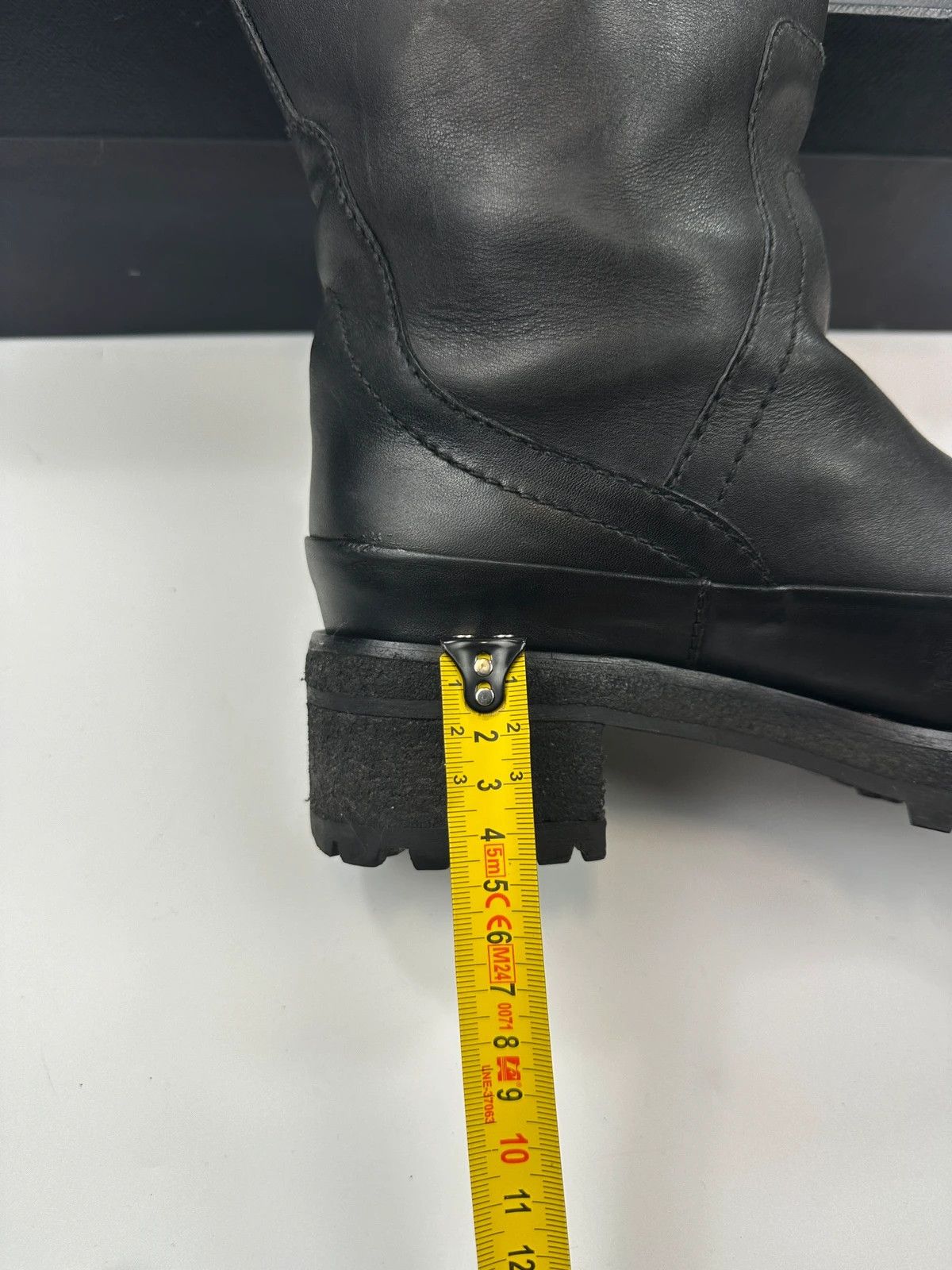 Prada Prada Milano FW2009 Black Leather Garter Strap Boots Size US 6.5 / IT 36.5 - 15 Thumbnail