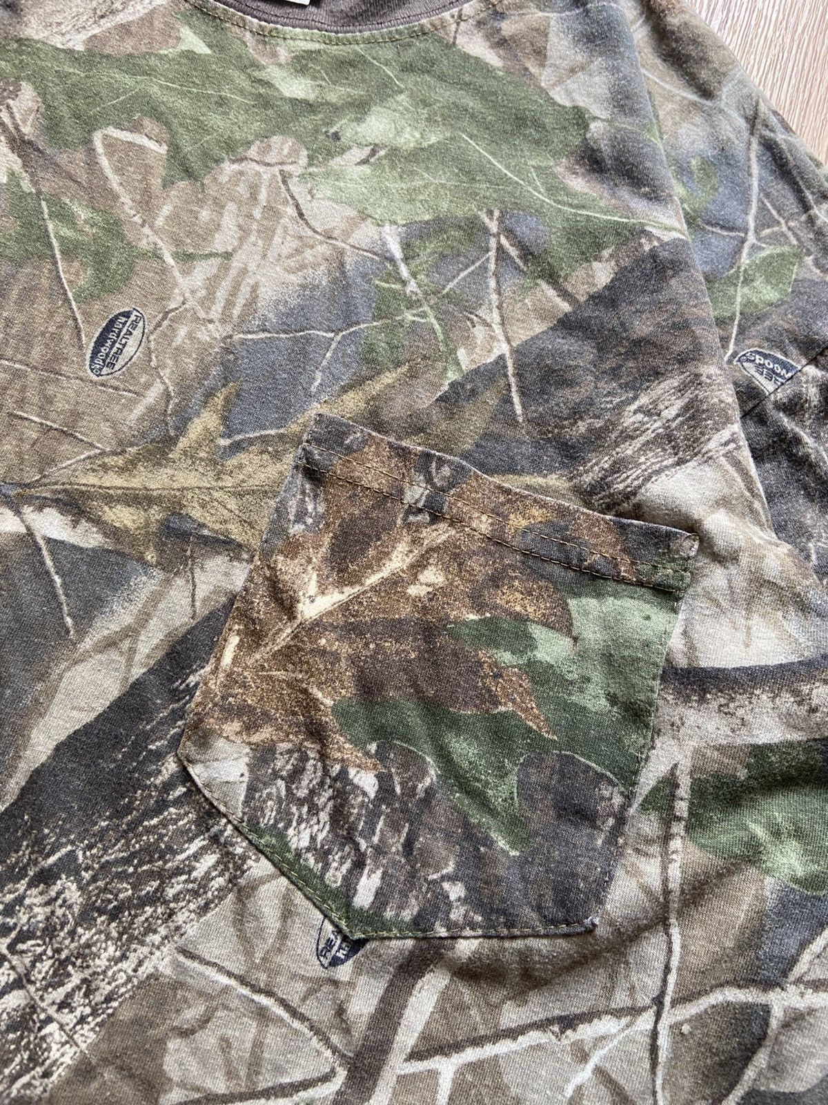 Vintage Vintage Camo Real Tree Longsleeve shirt mossy oak Size US XL / EU 56 / 4 - 2 Thumbnail