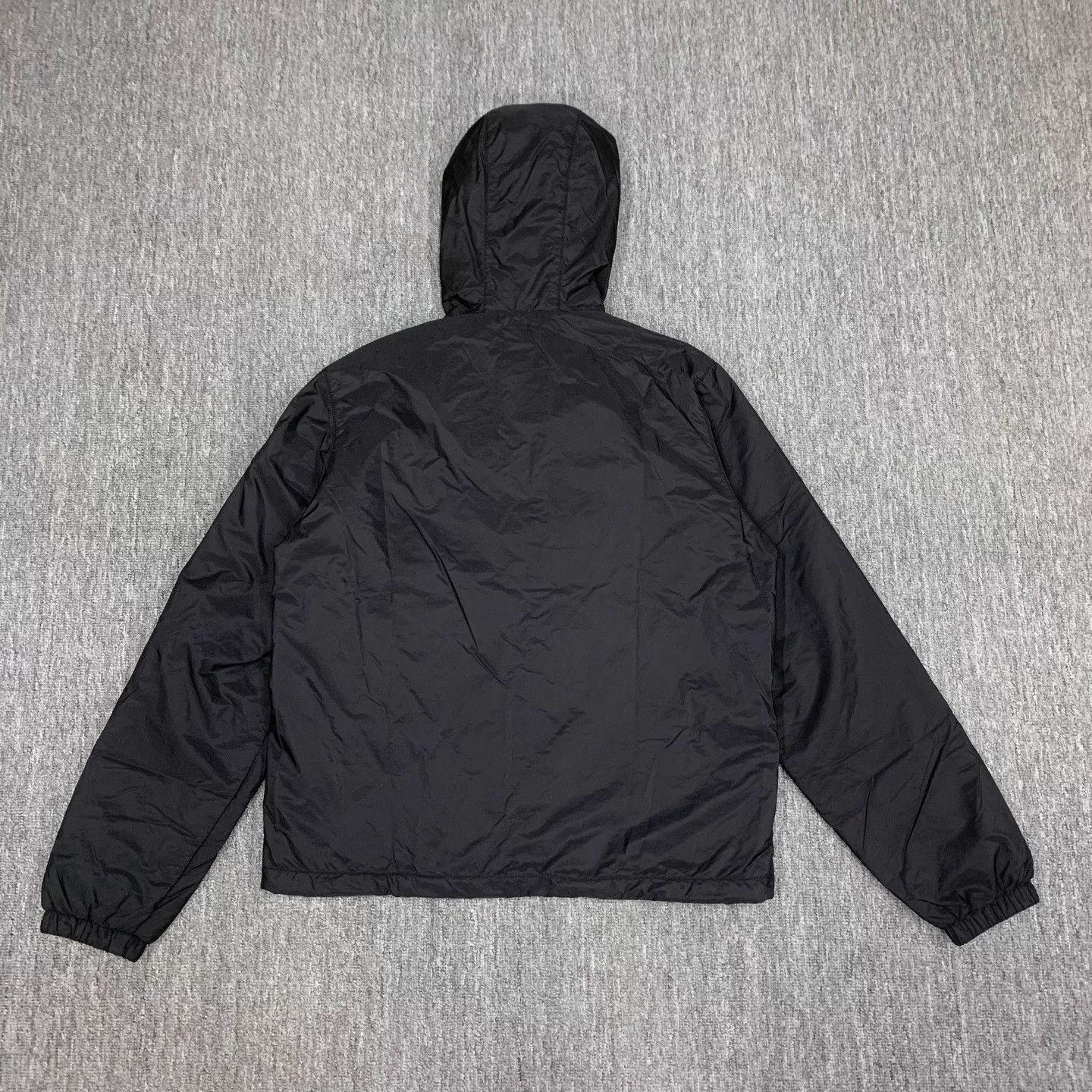 Prada Prada Black Nylon Triangle Logo Coat Size S / US 4 / IT 40 - 3 Thumbnail