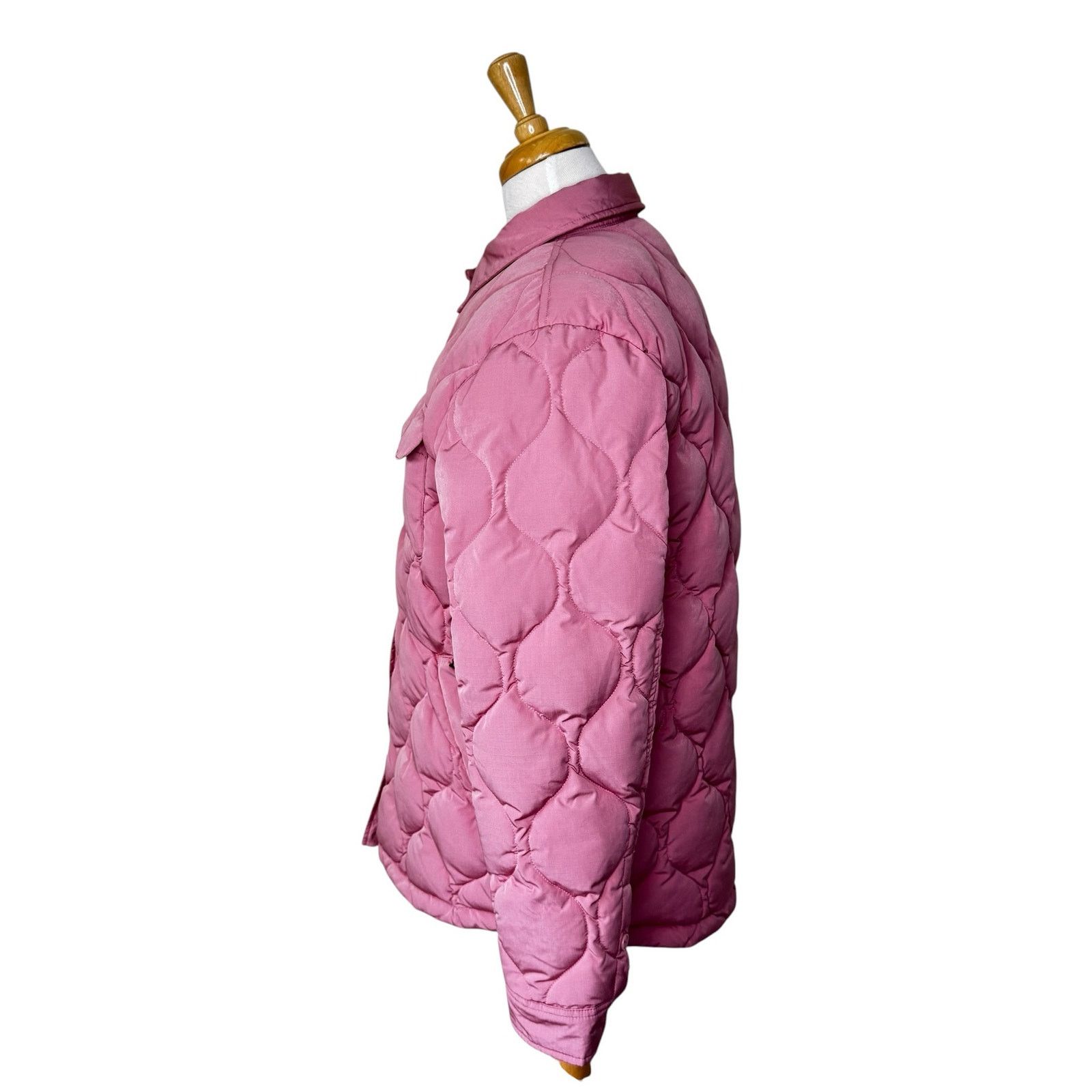 Marine Layer MARINE LAYER Quilted Puffer Snap Front Coat MED Style 16346 Size M / US 6-8 / IT 42-44 - 2 Thumbnail