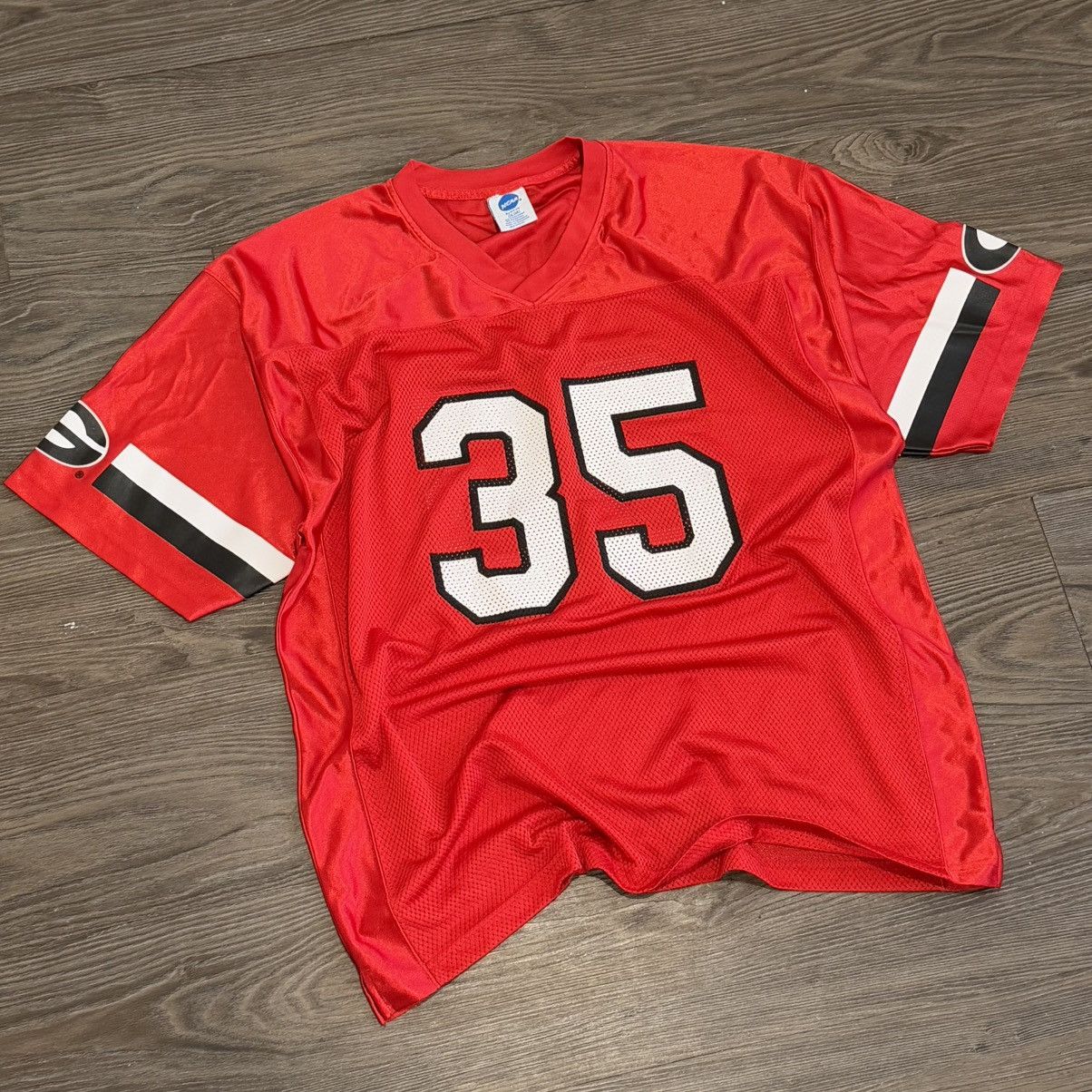 NCAA × Vintage VTG Y2K Georgia Bulldogs NCAA Jersey XL Size US XL / EU 56 / 4 - 2 Thumbnail