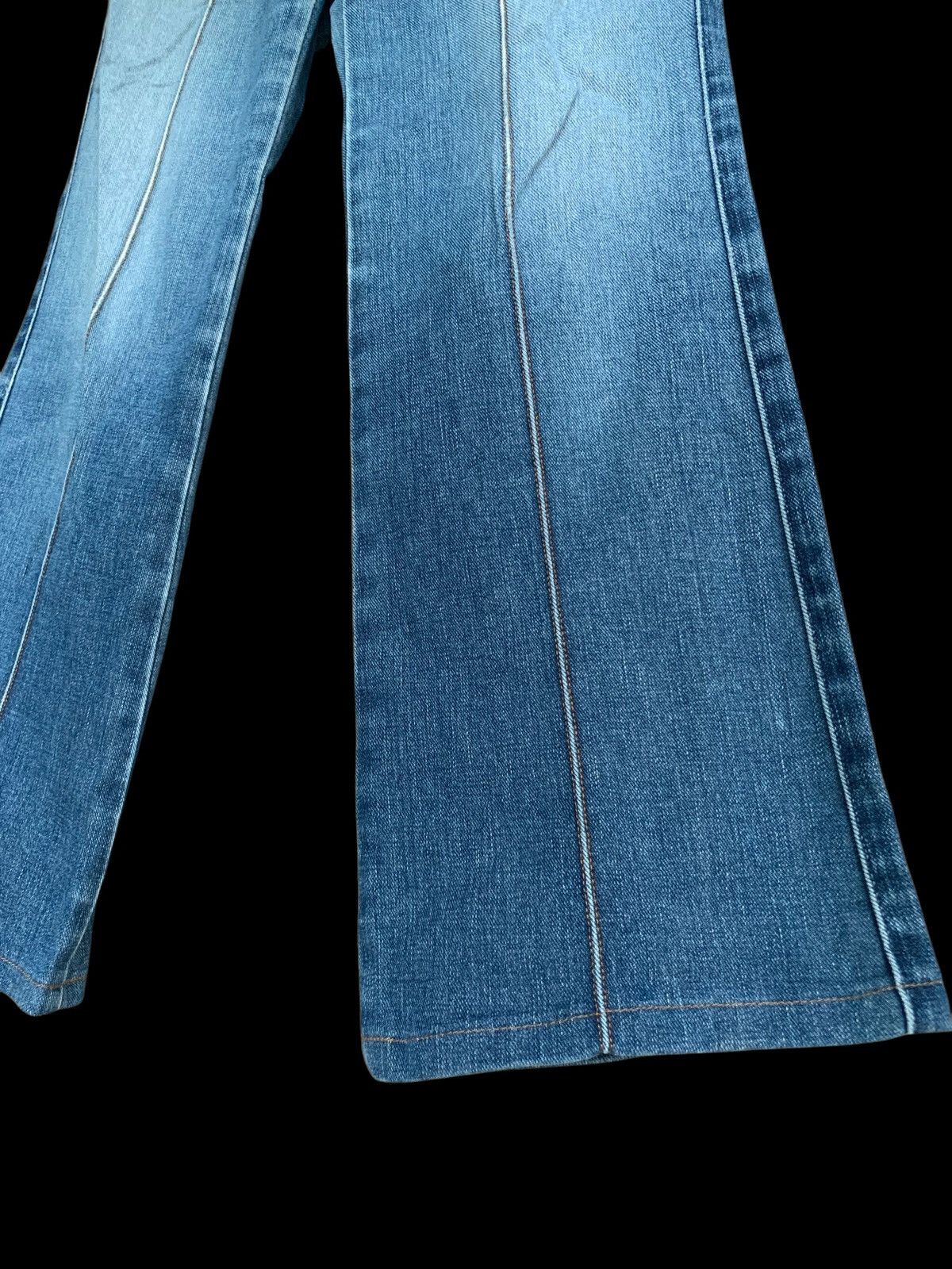 Japanese Brand Sweet Camel Jeans Flare Cut Size 28" / US 6 / IT 42 - 6 Thumbnail