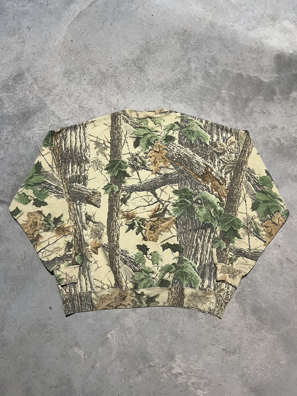 Jerzees × Realtree × Vintage Vintage 90s Jerzees RealTree Camo Sweatshirt Size US XXL / EU 58 / 5 - 4 Thumbnail
