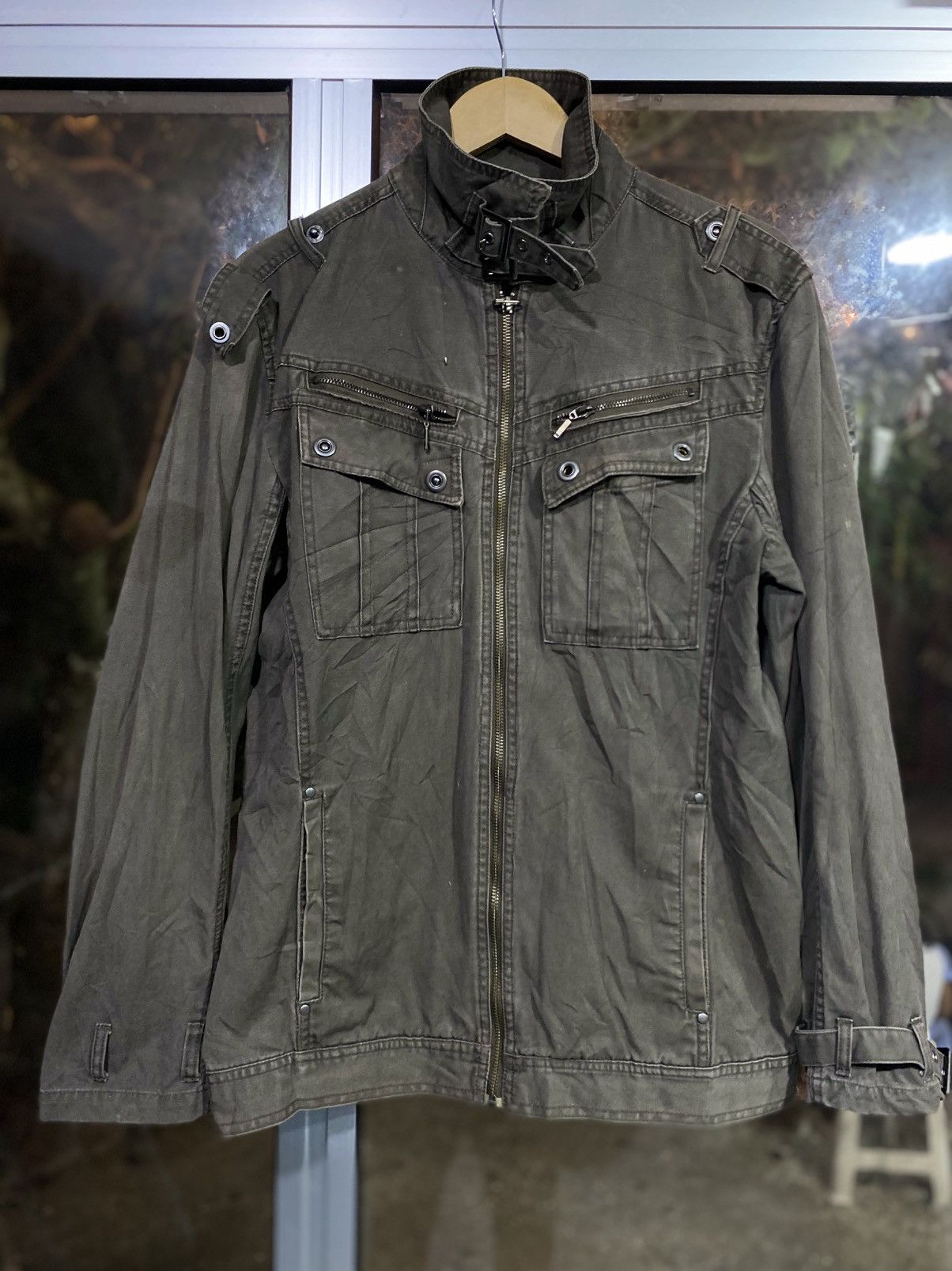 Japanese Brand Vintage Jacket ROUSHATTE Military Jacket, Size M Size US M / EU 48-50 / 2 - 1 Thumbnail