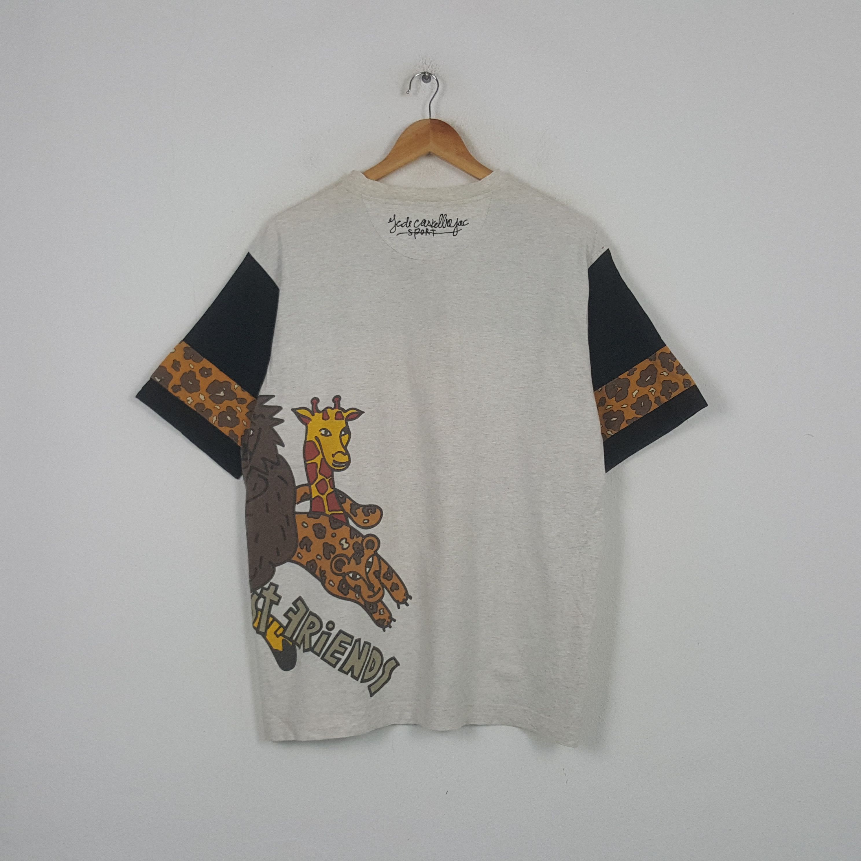 Jean Charles De Castelbajac Vintage Jean Charles De Castelbajac Sport Art Tshirt RR24 Size US L / EU 52-54 / 3 - 3 Thumbnail