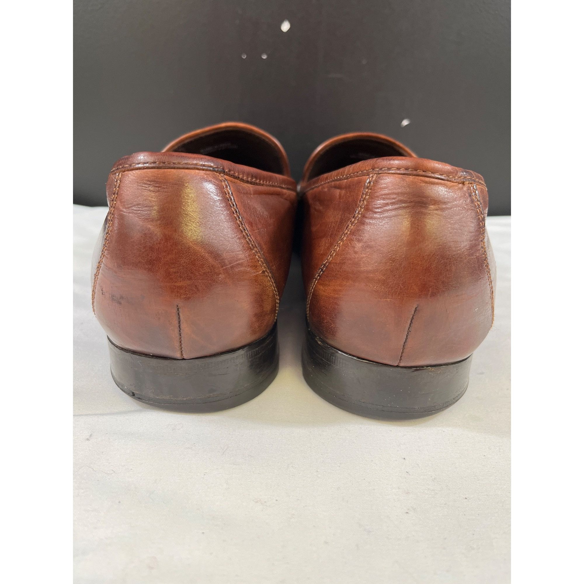 Cole Haan Cole Haan Men's Brown Leather Shoes/Loafers Size 13M SKU 590 Size US 13 / EU 46 - 4 Thumbnail