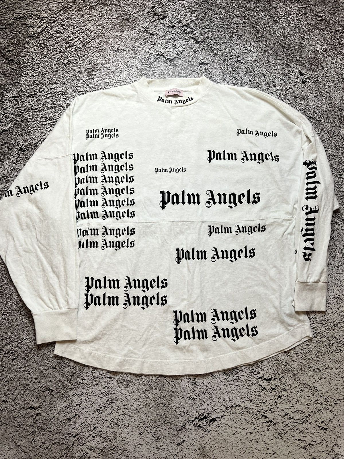 Palm Angels Palm angels multi logo all over print long sleeve Size US L / EU 52-54 / 3 - 1 Thumbnail