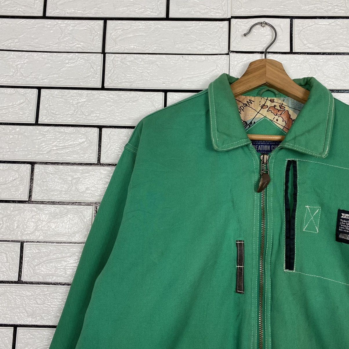 Japanese Brand 🔥VINTAGE FLY BOMBER JACKET CREATION CUBE ISSEY MIYAKE Size US M / EU 48-50 / 2 - 8 Thumbnail