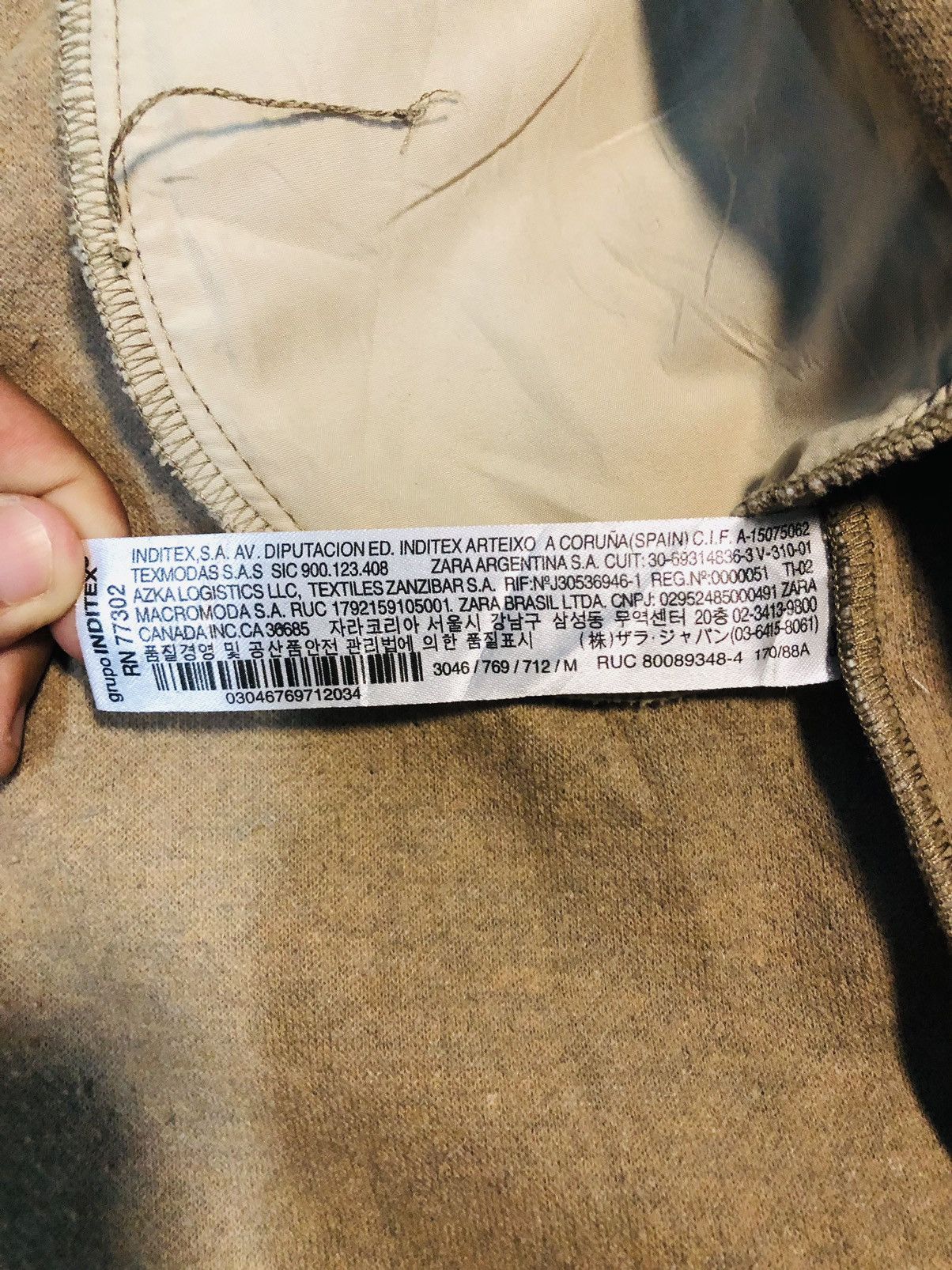 Japanese Brand Zara Long Jacket Hoodie (13) Size US M / EU 48-50 / 2 - 6 Thumbnail