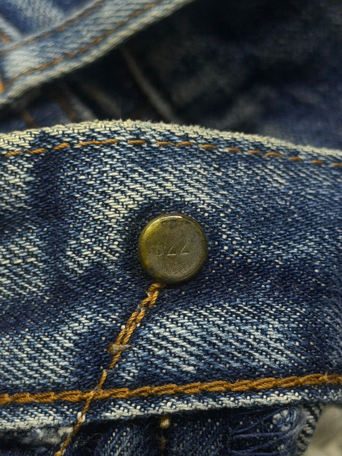 Levi's Vintage Clothing Vintage 90s Levi’s 502-XX Big E Talon Japan Selvedge Denim Size US 30 / EU 46 - 13 Thumbnail