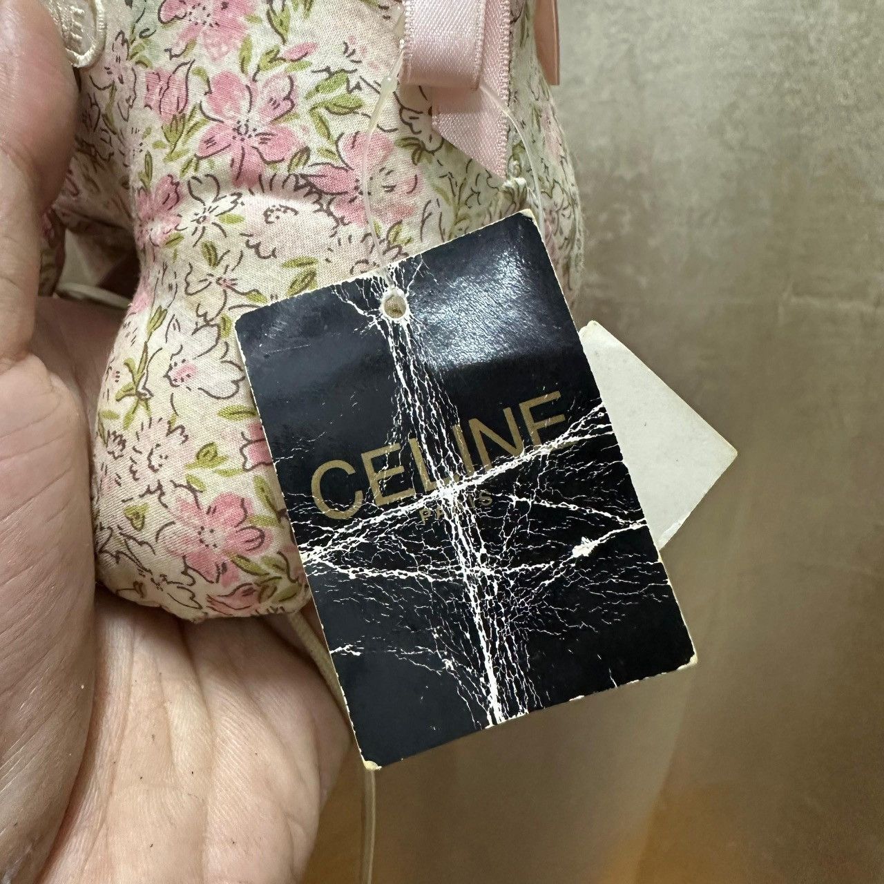 Celine Vintage CELINE Floral Donkey Music Box Plush Toy Japan 1980s Size ONE SIZE - 8 Thumbnail