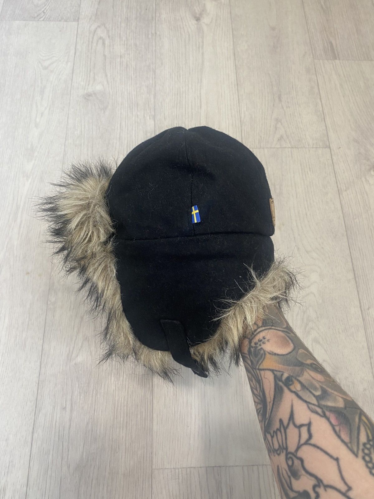Fjallraven Fjallraven wool heator ushanka hat size S Size ONE SIZE - 4 Thumbnail