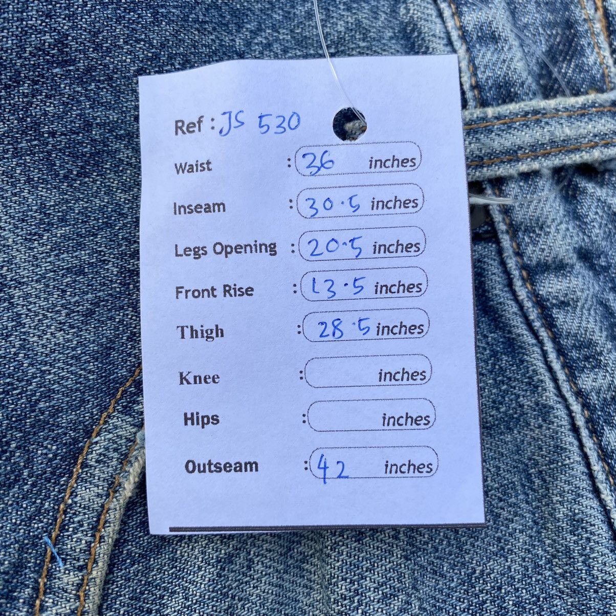 Stussy × Vintage Vintage Stussy-dm baggy jeans Size US 36 / EU 52 - 14 Thumbnail