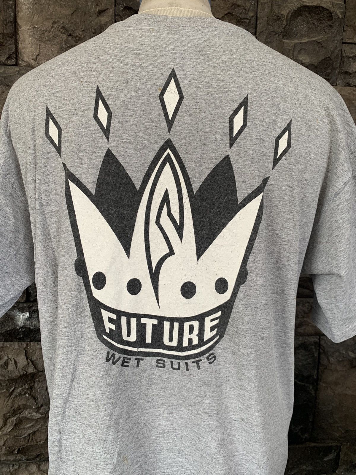 Vintage Vintage Y2k Future Wet Suits Modern Streetwear Hip Hop Tees Size US L / EU 52-54 / 3 - 2 Thumbnail