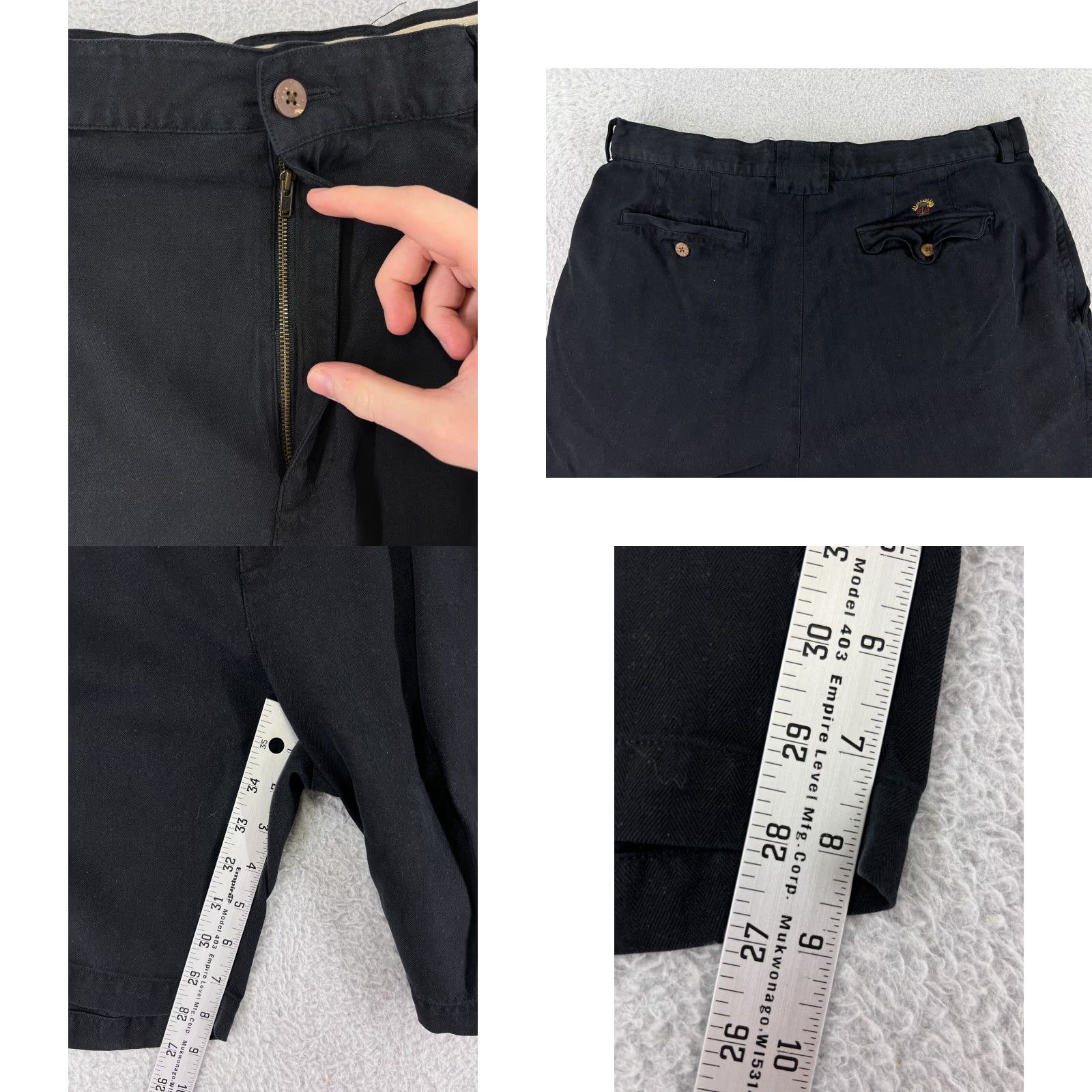 Tommy Bahama Tommy Bahama Shorts Men 36 Black Silk Pleated RELAX Beach Vacation Golf Golfer Size US 36 / EU 52 - 8 Thumbnail