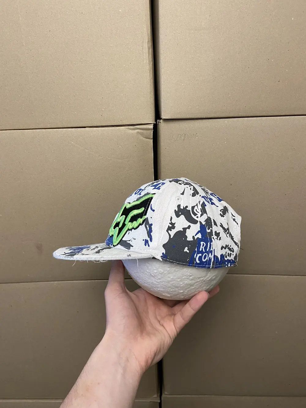 Fox Racing VINTAGE FOX RACING CAP HAT Y2K MOTO JAPANESE SKATE F1 Size ONE SIZE - 2 Thumbnail