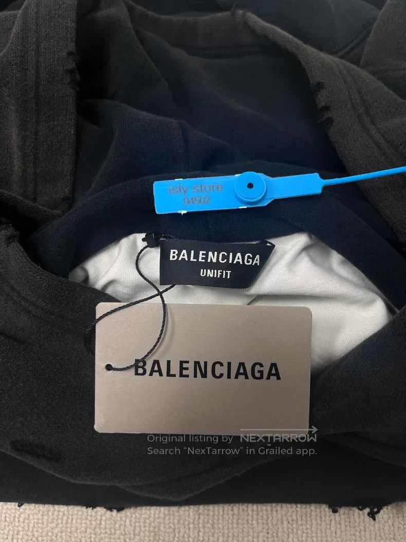 Balenciaga Balenciaga Alphabet Zipper Hooded Long Sleeve Sweater Size US XXS / EU 40 - 5 Thumbnail